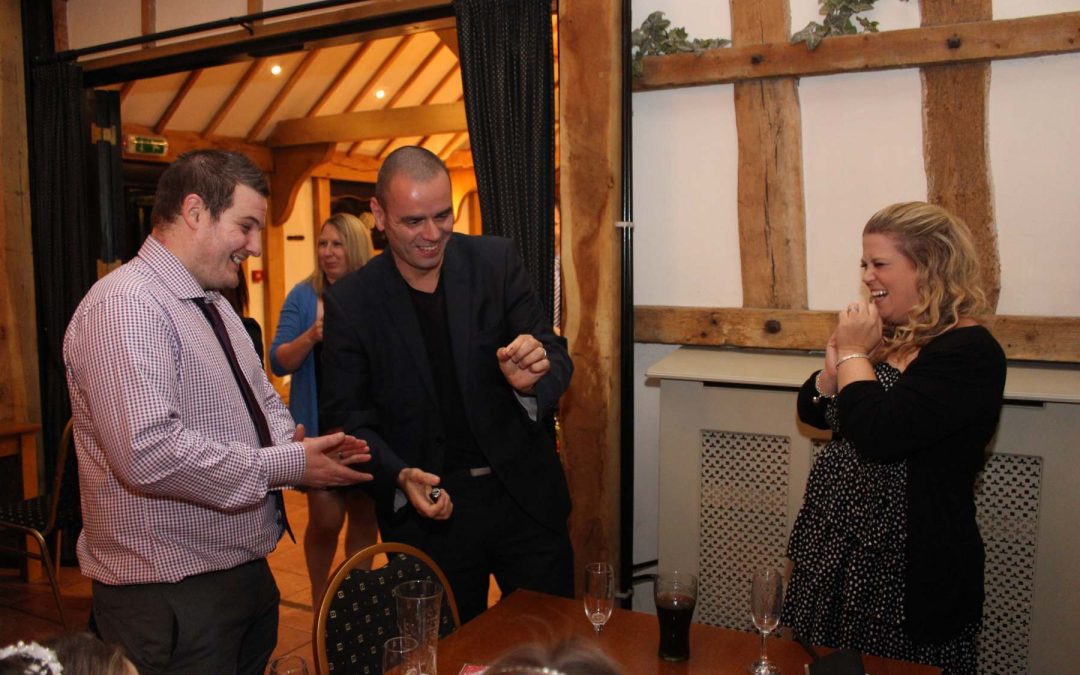 The Magic of close up entertainment in a corporate setting