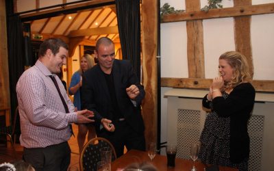 The Magic of close up entertainment in a corporate setting